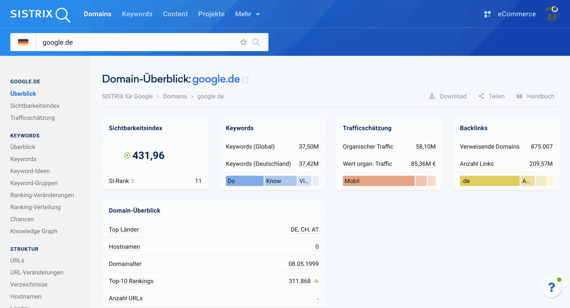 Suchmaschinenoptimierung Webdesign Köln